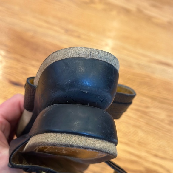 Ralph Lauren Black Sandals - Picture 5 of 6